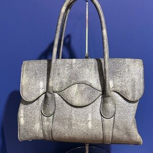 BCBG Faux Stingray Satchel